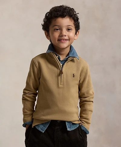 Estate-Rib Quarter-Zip Pullover