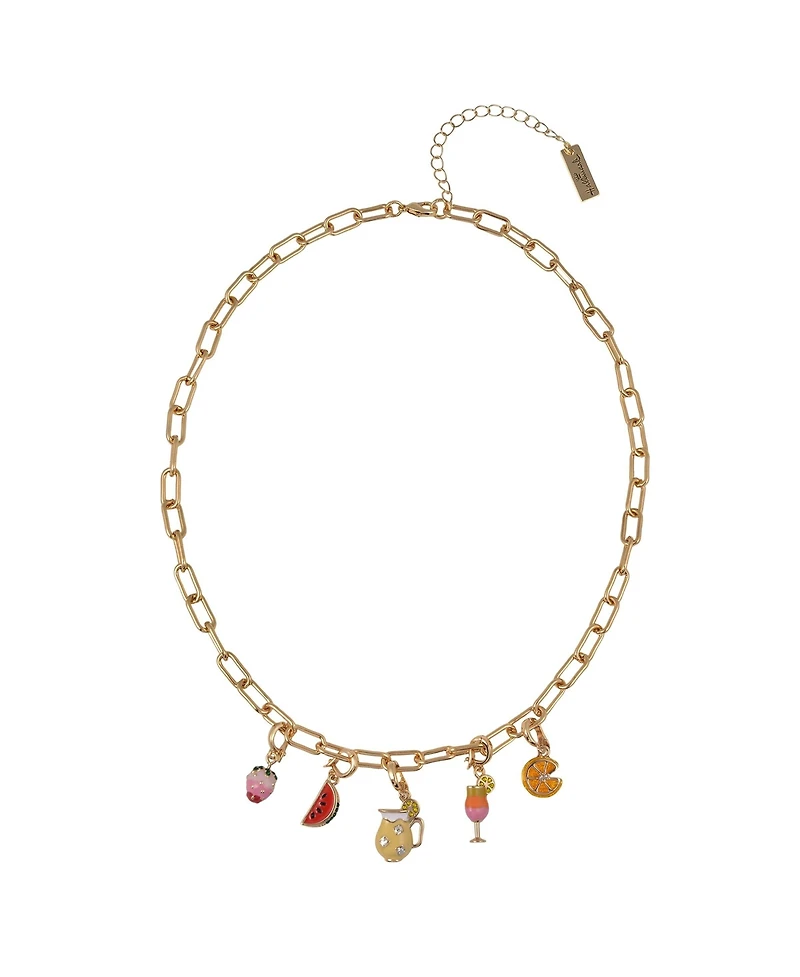 Hallmark Fruit Charm Necklace