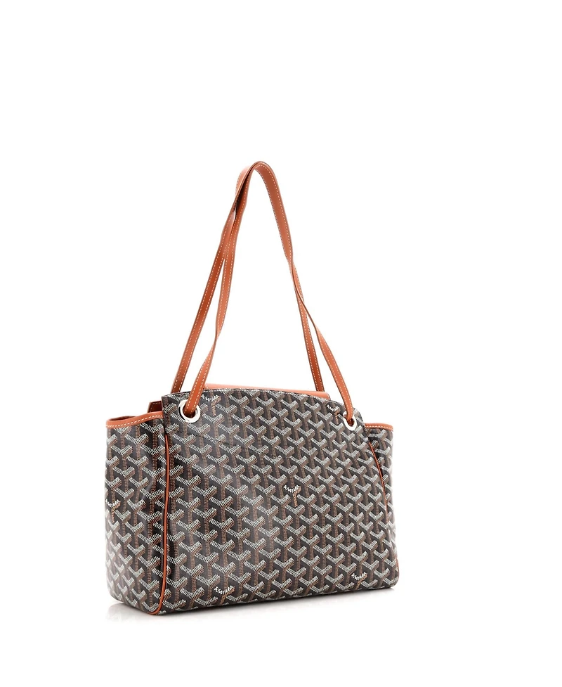 Pre-Owned Goyard Pm Rouette Bag Coated Canvas