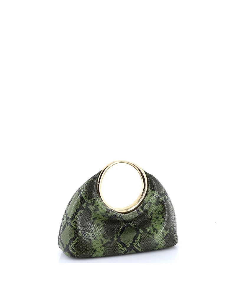 Pre-Owned Jacquemus Small Le Petite Calino Ring Bag Embossed Leather