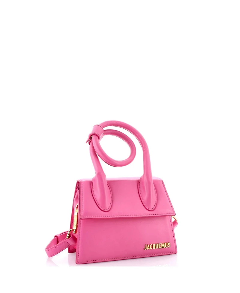 Pre-Owned Jacquemus Le Chiquito Noeud Bag Leather