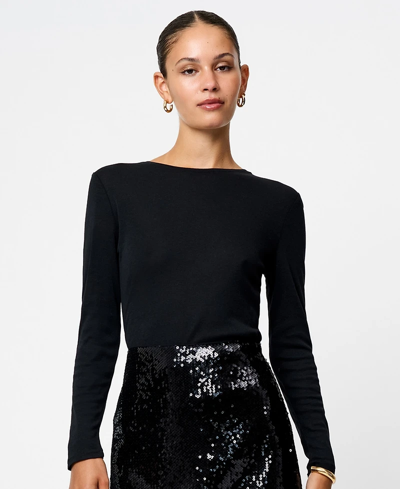 French Connection Women's Sadie Sequin Detail Mini Skirt