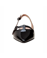Celina | T-Strap Mary Jane Slingback Flat