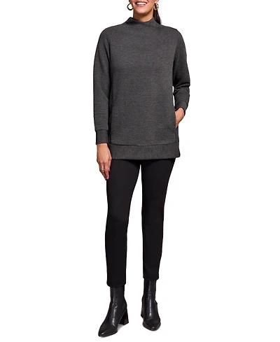 Tribal Women's Long Sleeve V Neck Top