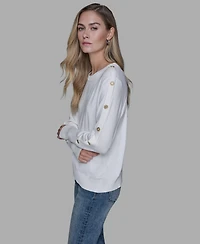 Karl Lagerfeld Paris Women's Crewneck Sweater