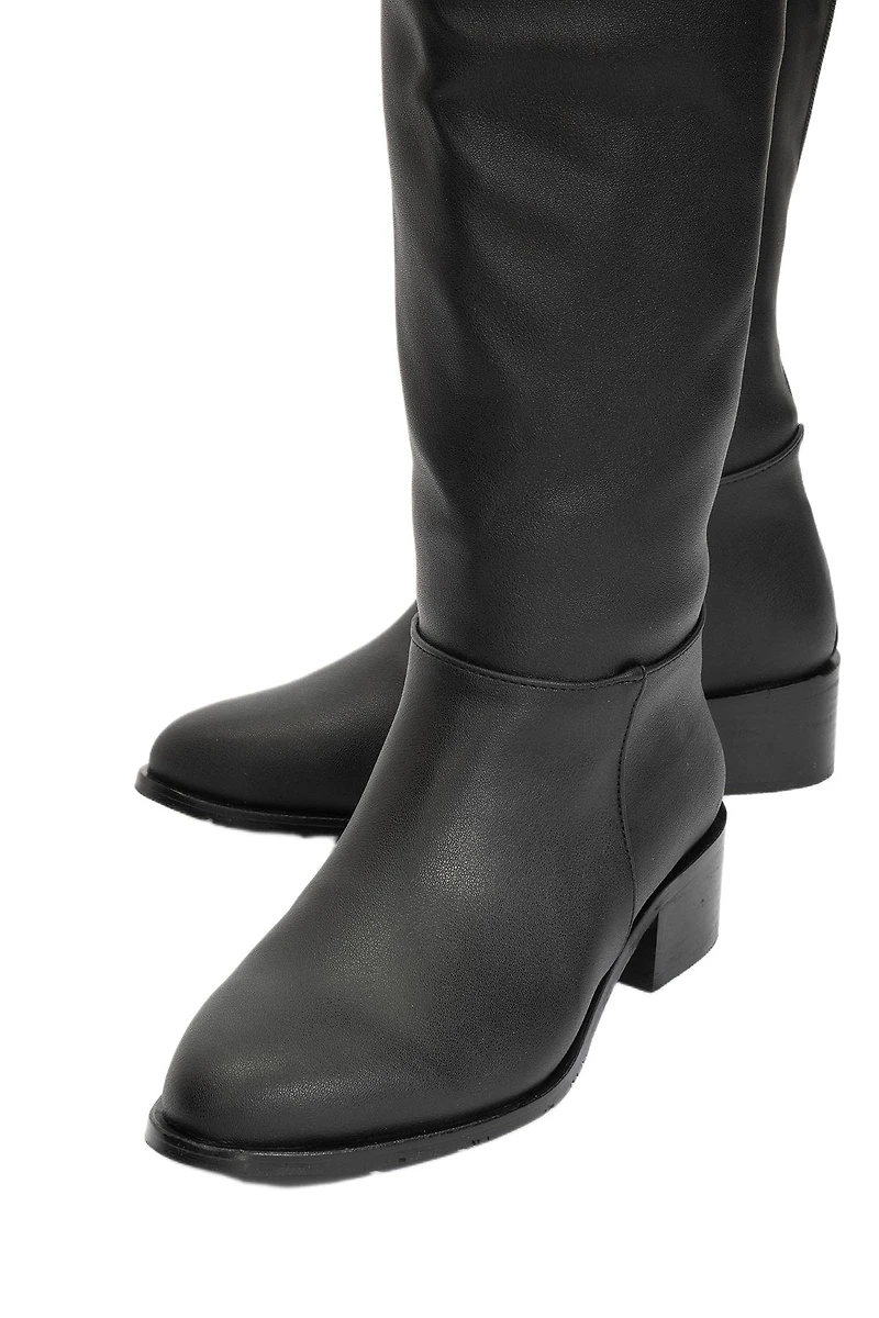Prologue Shoes Svetlo Back Zip Knee High Boot (Women)