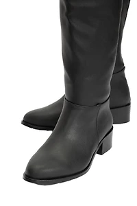 Prologue Shoes Svetlo Back Zip Knee High Boot (Women)