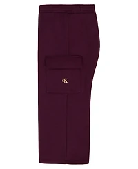 Calvin Klein Girls 4-6X 2-Piece Fleece Sweatshirt and Pants Set