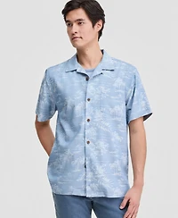 Tommy Bahama Men's Coastal Ease Palm Visions Short-Sleeve Print Camp Shirt