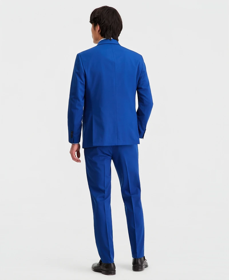 Kenneth Cole Reaction Men's Double-Breasted Slim-Fit Nested Suit