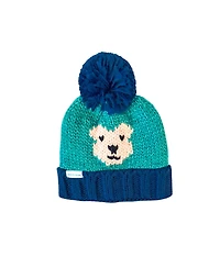 Bits & Bows Boys Teddy Bear Bobble Hat