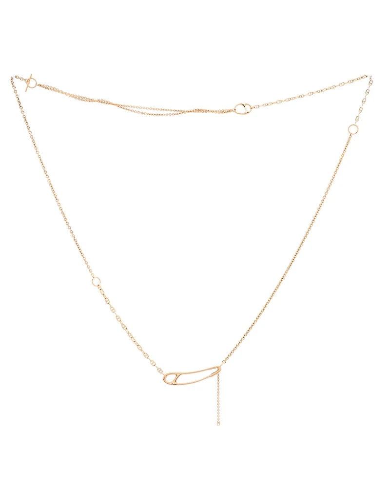 Pre-Owned Hermes Chaine d'Ancre Punk Lariat Long Necklace