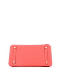 Pre-Owned Hermes Birkin 30 Handbag Pink Clemence with Gold Hardware