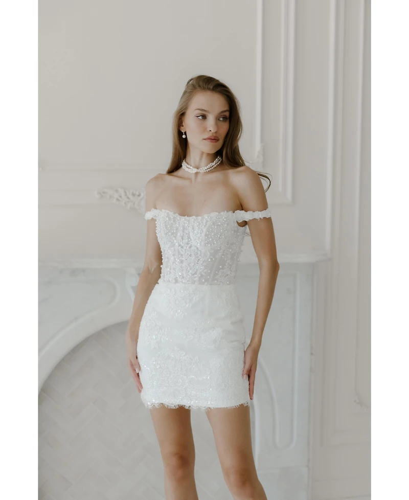 Untamed Petals Women's Estella Mini Dress