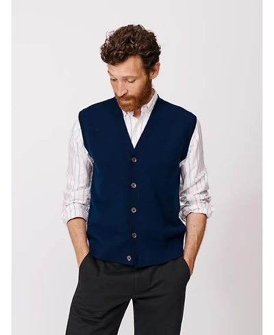 Aubin Men's Portman 100% Wool Waistcoat