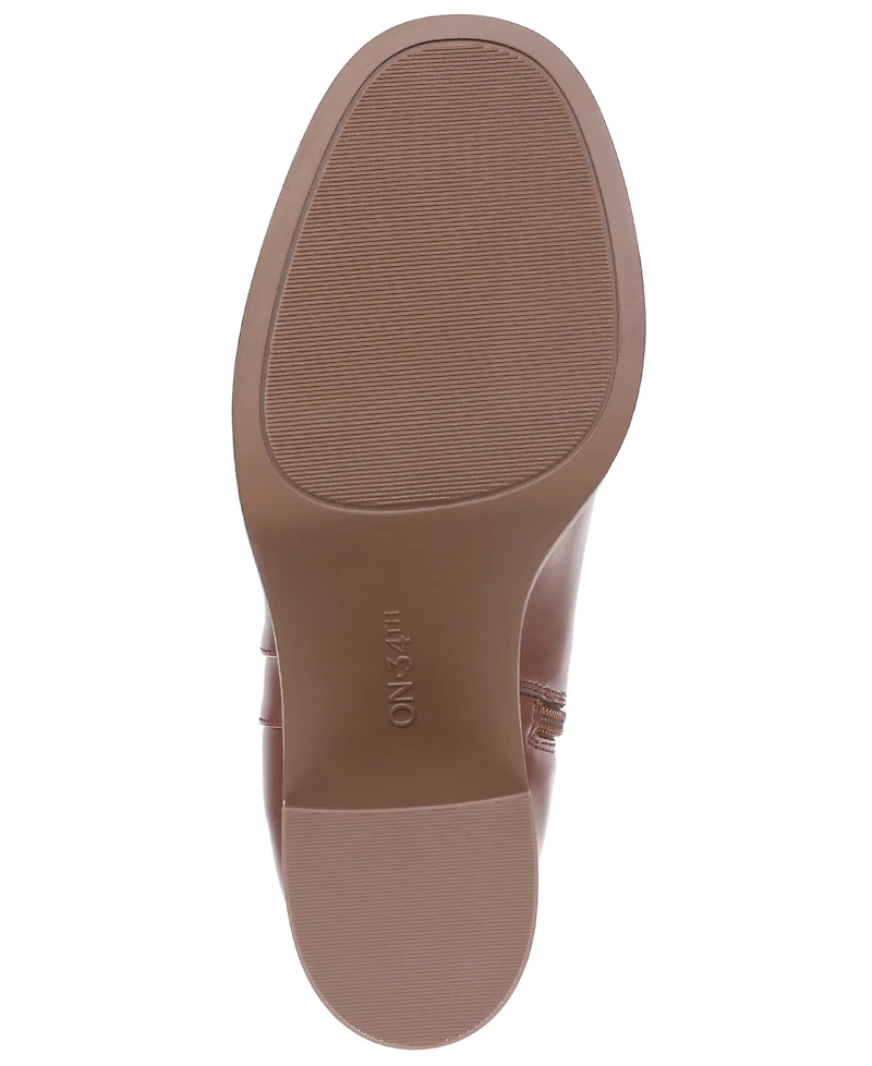 On 34th Women's Priscillaa Round Toe Tall Boots, Macy's Exclusive
