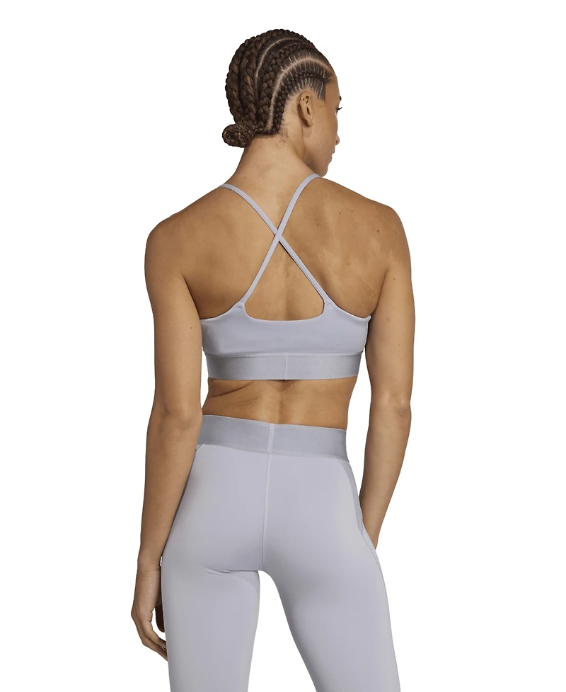 adidas Women's Hyperglam Shine Bralette