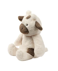 Bedtime Originals Farmyard Friends Plush Cow Stuffed Animal Toy - Milkshake