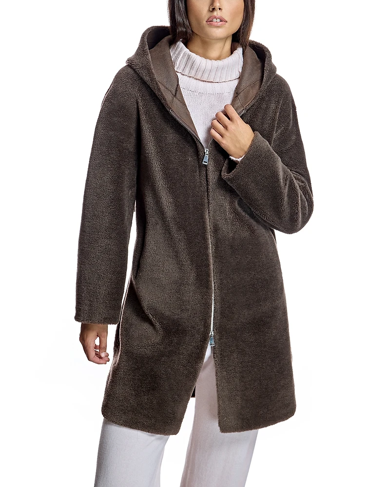 Julia & Stella by Maximilian Lambswool Coat