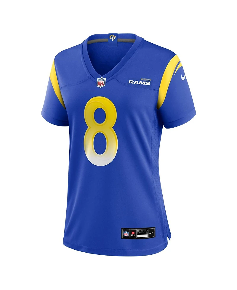 Nike Women's Jared Verse Royal Los Angeles Rams Team Game Jersey