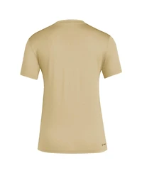Adidas Women's Tan Miami Hurricanes Salute to Service Aeroready T-Shirt
