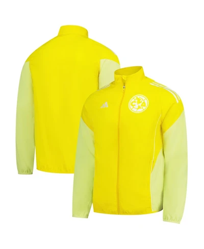 Adidas Men's Yellow Club America 2025/26 Anthem Full-Zip Jacket