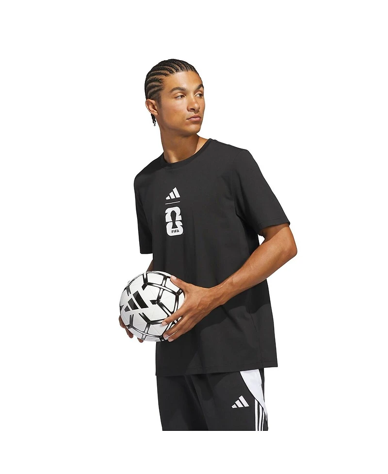 Adidas Men's Black 2026 Fifa World Cup Graphic T-Shirt