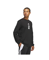 Adidas Men's Black 2026 Fifa World Cup Graphic Long Sleeve T-Shirt