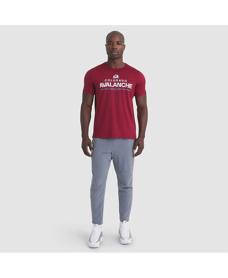 Fanatics Men's Burgundy Colorado Avalanche Authentic Pro Rink Tech T-Shirt