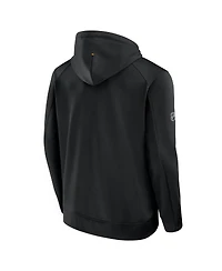 Fanatics Men's Black Pittsburgh Penguins Authentic Pro Rink Hoodie