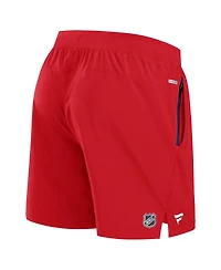 Fanatics Men's Red Florida Panthers Authentic Pro Rink Performance Shorts