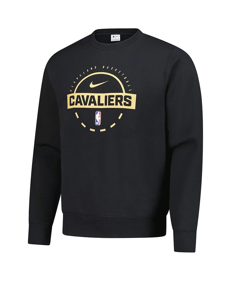 Nike Men's Black Cleveland Cavaliers 2025/26 Authentic Practice Club Sweatshirt