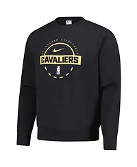 Nike Men's Black Cleveland Cavaliers 2025/26 Authentic Practice Club Sweatshirt