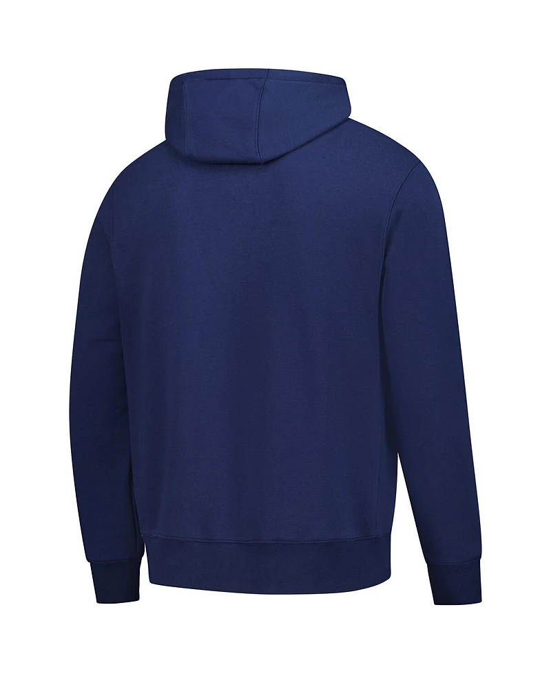 Nike Men's Navy Minnesota Timberwolves Sportswear Essential Wordmark Club Hoodie