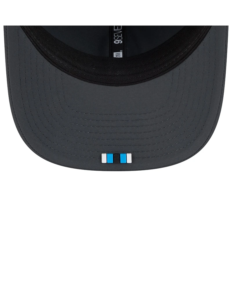 New Era Men's Charcoal Carolina Panthers 2025 Sideline Cold Weather 9SEVENTY Adjustable Hat
