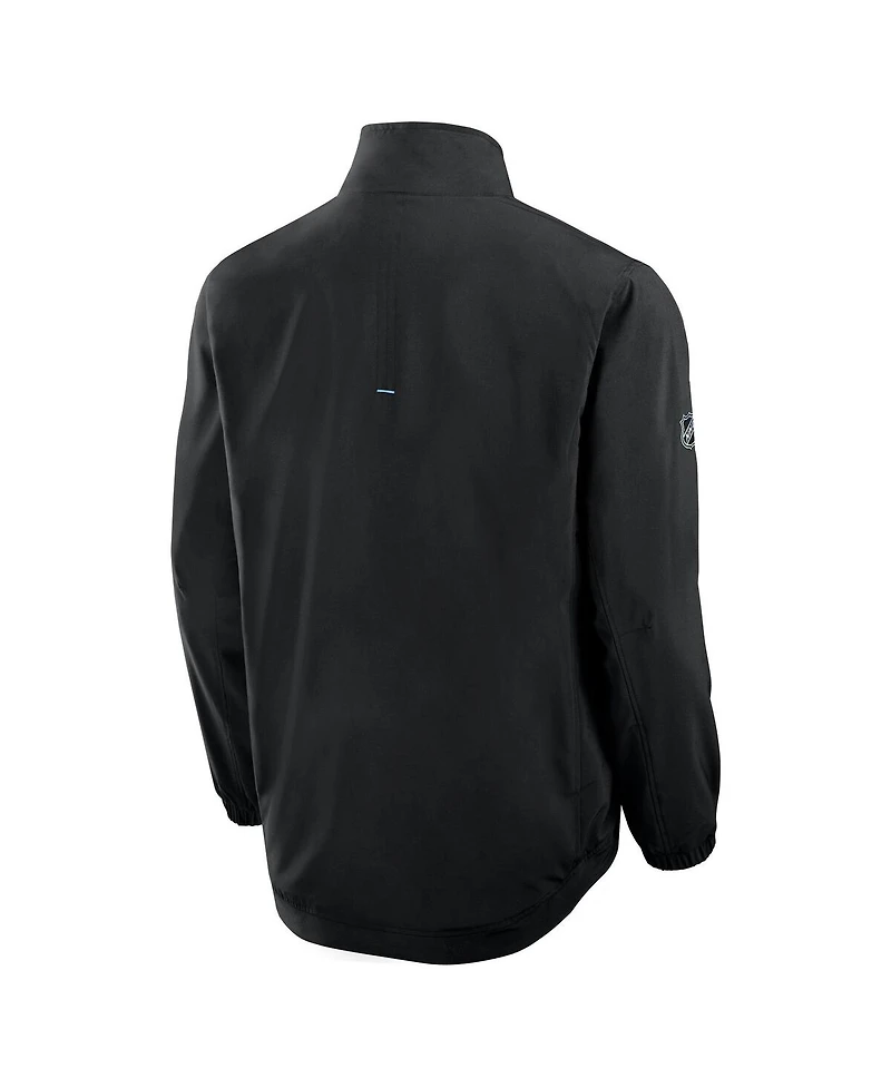 Fanatics Men's Black Utah Mammoth Authentic Pro Rink Full-Zip Coaches Jacket