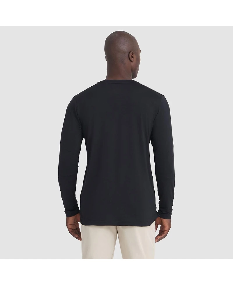 Fanatics Men's Black Boston Bruins Authentic Pro Rink Tech Long Sleeve T-Shirt