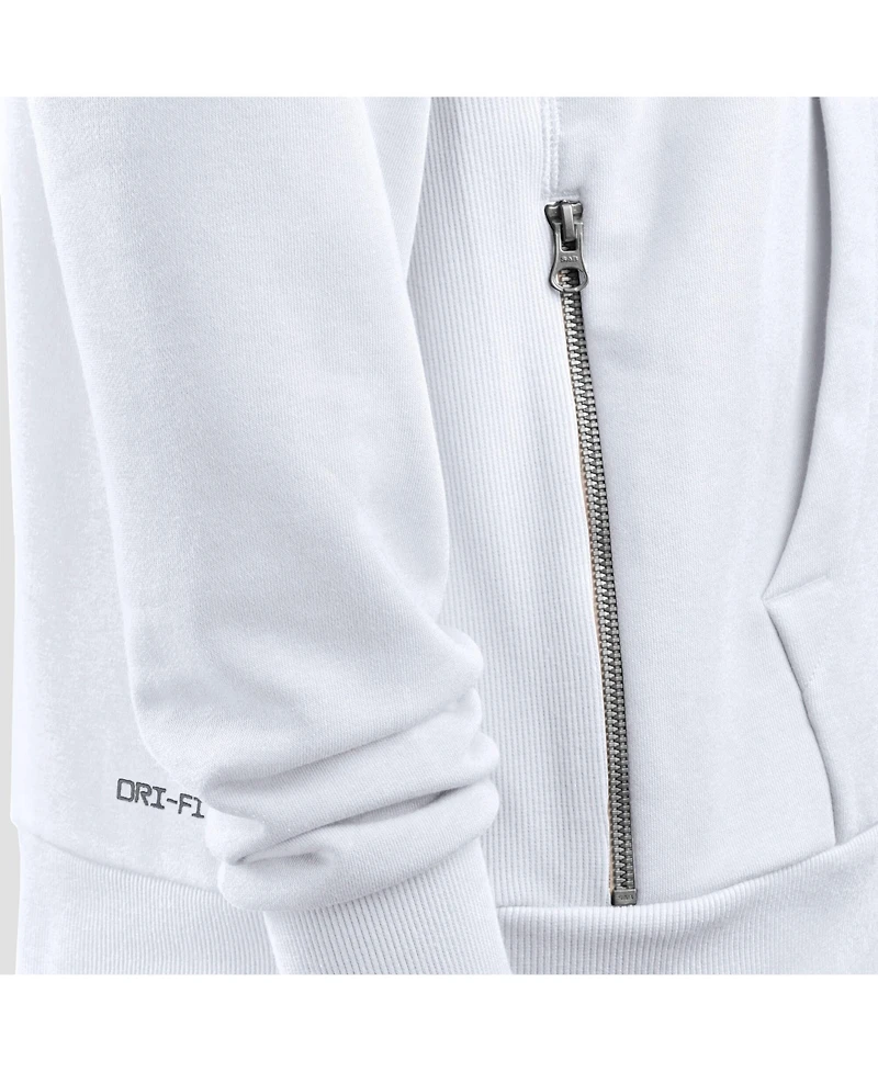 Nike Women's White Buffalo Bills 2025 Rivalries Collection Standard Issue Sideline Dri-fit Hoodie