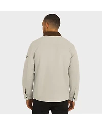Fanatics Men's Nfl x Darius Rucker Collection by Tan Denver Broncos Midweight Canvas Full-Button Jacket