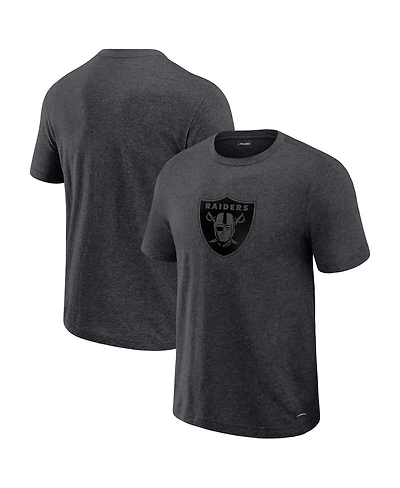 J. Palmer Men's Heather Gray Las Vegas Raiders Players Lounge Tri-Blend T-Shirt