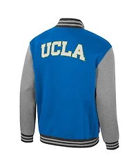 Colosseum Men's Blue Ucla Bruins Ambi-Turner Full-Zip Varsity Jacket