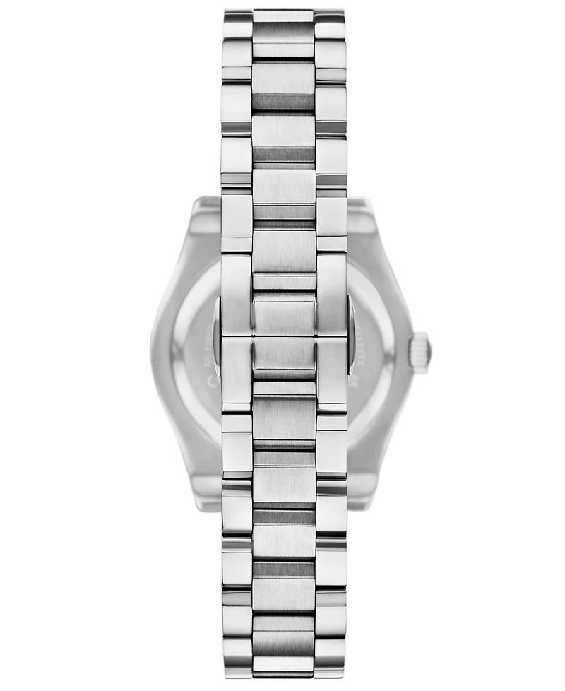 Emporio Armani Women's Three-Hand Stainless Steel Watch