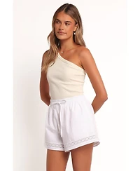 Petal and Pup Women's Austin Short - White