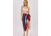Labeca London Women's Soho Linen Wrap Skirt