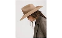 Lane Brick Top - Unique Western Hat with Hand-Shaped Crown