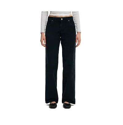 Cotton On Women's Low Rise Straight Cord Pant