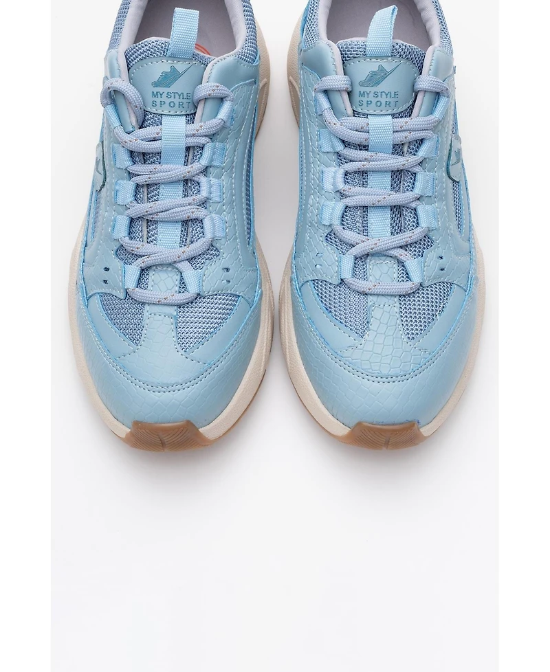 Prologue Shoes Women's Bambi Printed Mesh Sneakers