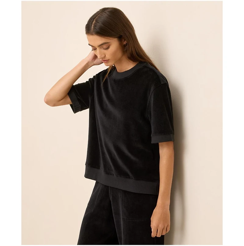 Pact Women's Organic Cotton Velour T-Shirt