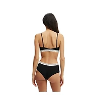 Cotton On Women's Branded Scoop Bralette