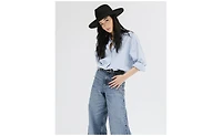 Chic Maude Pencil Brim Fedora Hat for Modern Style
